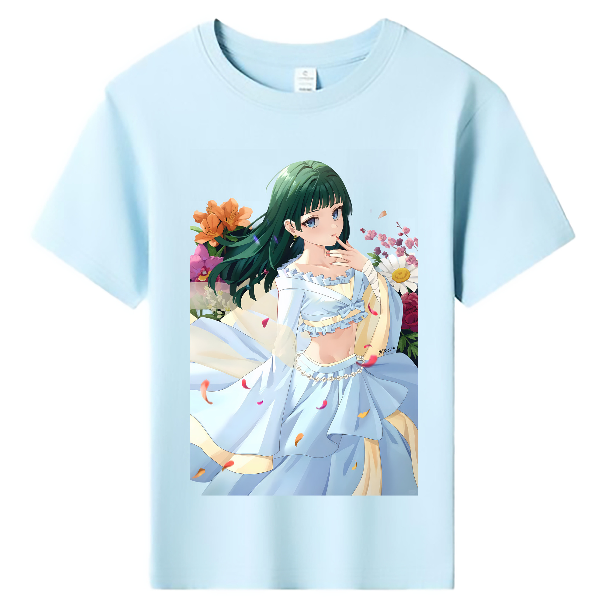 （画像用） 薬屋のひとりごと The Apothecary Diaries 綿100％キッズTシャツ（フロントプリント）